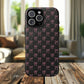Coquette Chic Bow-Patterned Tough Magnetic iPhone Case, Stylish Gift for Her, Protective iPhone Cover, Trendy Accessory, iPhone Birthday Gift, Fashionable Tech