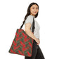 Red Tropical Bliss Adjustable Tote Bag (AOP)