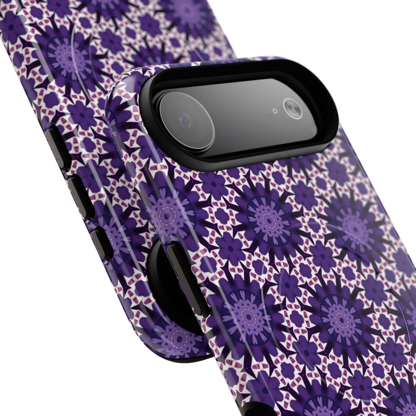 Twilight Petal Mirage Magnetic iPhone Cases, Unique Floral Designs, Tough Protection, Gift for Her, iPhone Accessories, Custom Cases