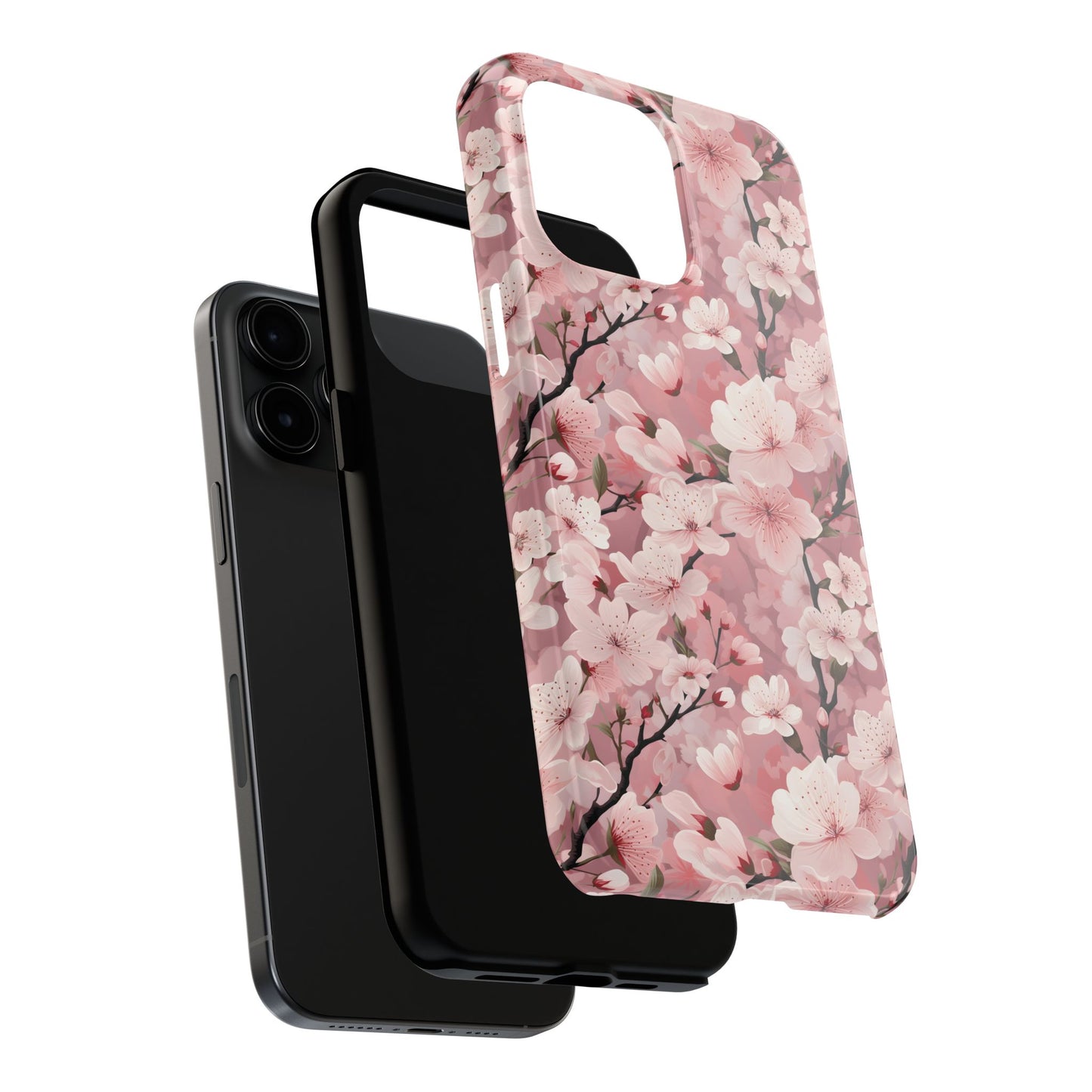 Cherry Blossom iPhone and Samsung Tough Phone Cases