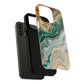 Stylish Tough Acrylic Magnetic iPhone Cases for Everyday Protection, Marble Design, Unique Gifts for Tech Lovers, Holiday Essentials