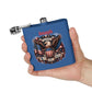 Personalized 4th of July Stainless Steel Flask – Patriotic Eagle Hip Flask (6 oz)