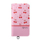 Personalized Cherry Blossom Dreams Flip iPhone and Samsung Cases — Wallet Folio with Name & Affirmation.