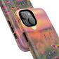 Floral Sunset Phone Case, Tough Magnetic Cases for iPhone, Nature Lover Gift, Durable Protection, Eco-Friendly Phone Accessory