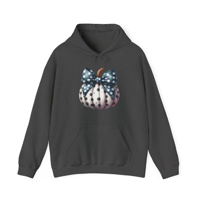 Polka Dot Pumpkin Charm Unisex Heavy Blend™ Hooded Sweatshirt