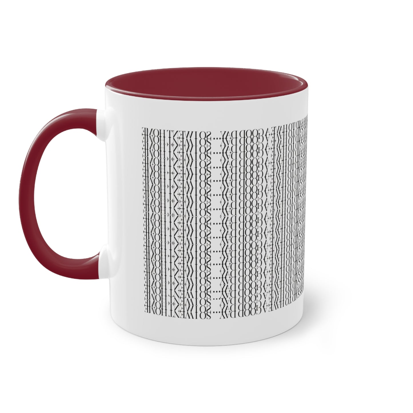 Two Tone Funny Hidden Message Mug - “My Boss said to have a good day… so I went home.”- Viral Optical Illusion Mug - Secret Sarcastic Work Message - Dishwasher Safe, Unique Gifts for Coffee Lovers, Home & Office Decor, Holiday Present.