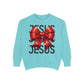 JESUS Unisex Comfort Colors Garment-Dyed Sweatshirt