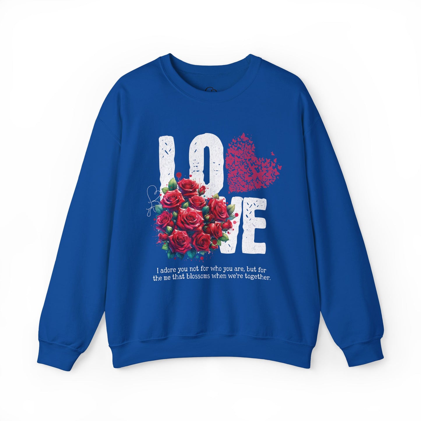 LOVE Always Unisex Heavy Gildan Blend™ Crewneck Sweatshirt.