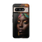 Regal Reflections: African Majesty Tough Google Pixel, iPhone and Samsung Cases.