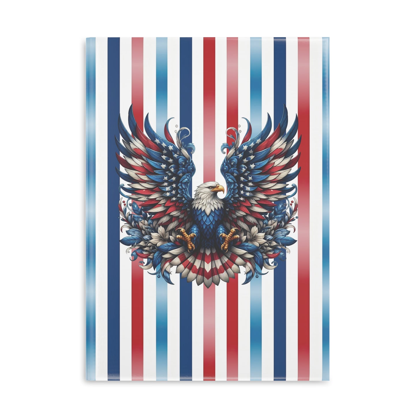 Patriotic Pride Hardcover Notebook with Puffy Covers