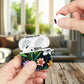Flower Garden Stained Glass AirPod Case — Colorful Garden Protective Cover- Airpods Pro Gen 1 and 2, Gen 1 to 4.