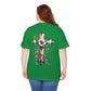 Faith and Floral Cross Unisex Heavy Cotton Tee