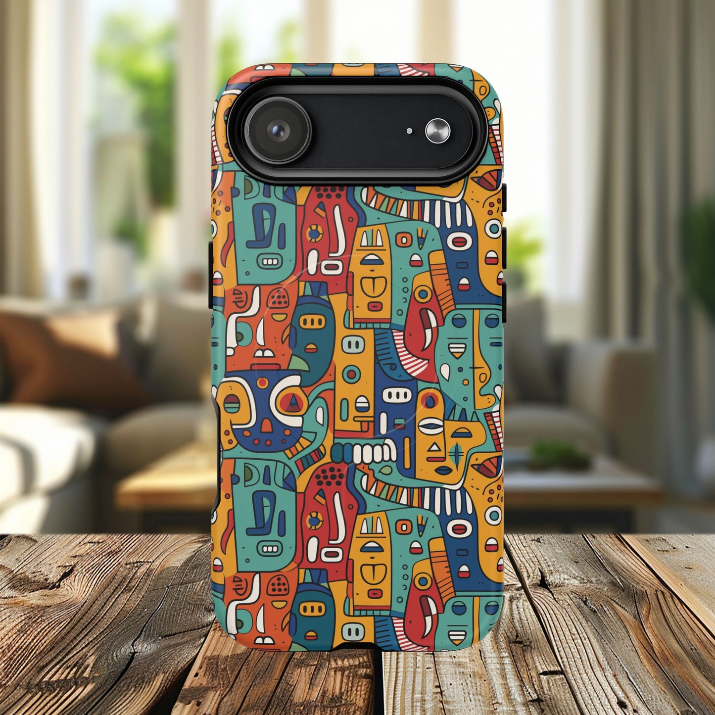 Vibrant Tough Magnetic Phone Cases - Unique Art, Protective Design, Gift for Him/Her, Trendy Accessories, Phone Protection