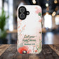 Let your Light Shine Matthew 5:16, Inspirational Gift, Tough iPhone Magnetic Case Scripture, Floral Bible Verse, MagSafe® iPhone® Tough Case, iPhone 14, iPhone 15, iPhone 16, Pro, Pro Max, Plus.