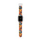 Cosmic Swirl Vibrant Art Watch Band - Colorful Abstract Design for Apple Watch.