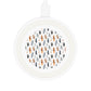 Whispering Feathers Quake Pattern Wireless Charging Pad - Stylish & Functional Tech Accessory