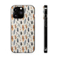 Whispering Feathers Soft iPhone, Google and Samsung Cases