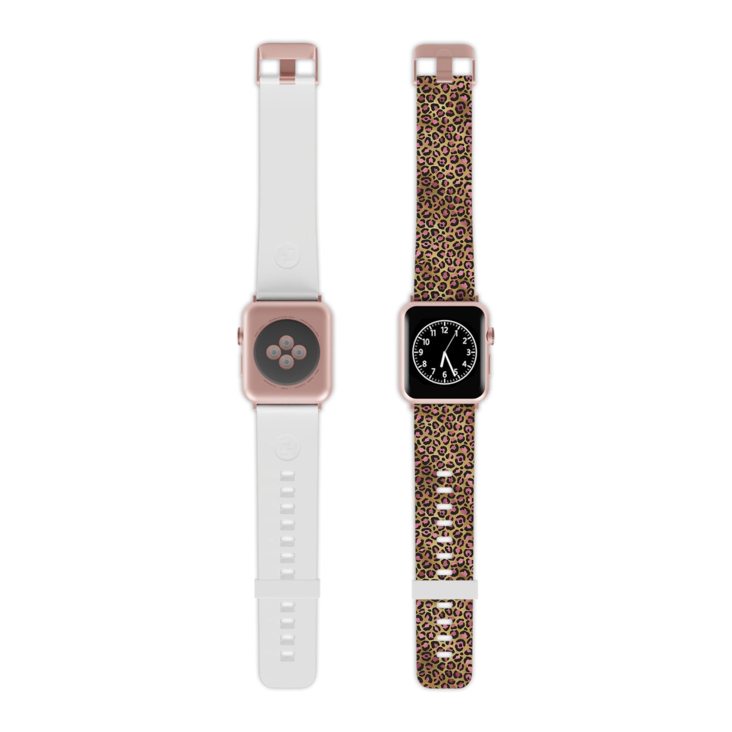Leopard Luxe Print Apple Watch Band - Stylish & Durable accessory