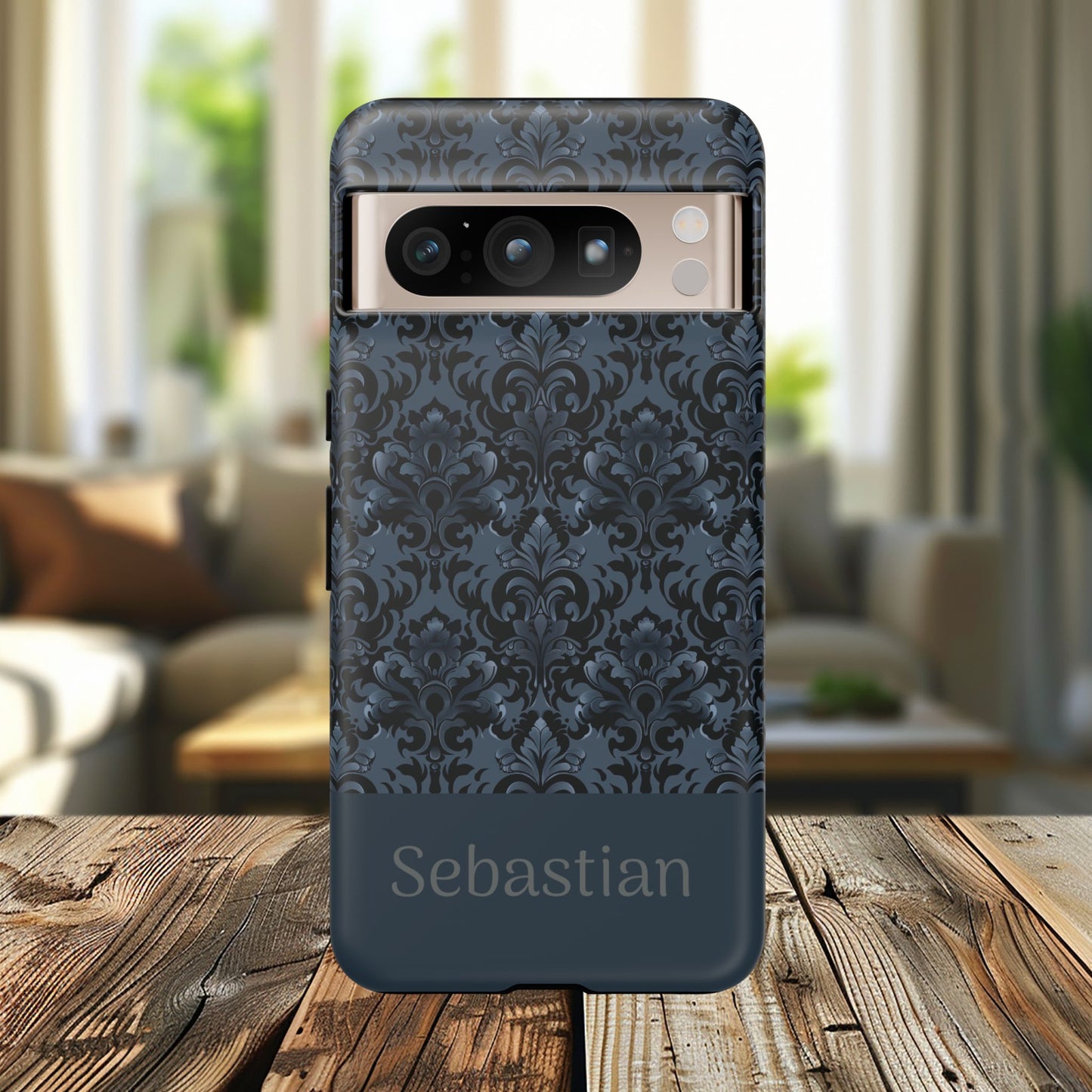 Personalized Name Opulent Dusk Tough Phone Case — Custom Protective Cover for iPhone, Samsung & Google Pixel Phone Cases
