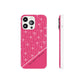 Personalized Pink Bow Coquette Slim Flexi iPhone and Samsung Cases — Custom Name or Affirmation