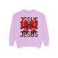 JESUS Charm Unisex Garment-Dyed Sweatshirt