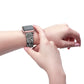 Urban Graffiti Print Watch Band - Trendy Accessory for Everyday Use,