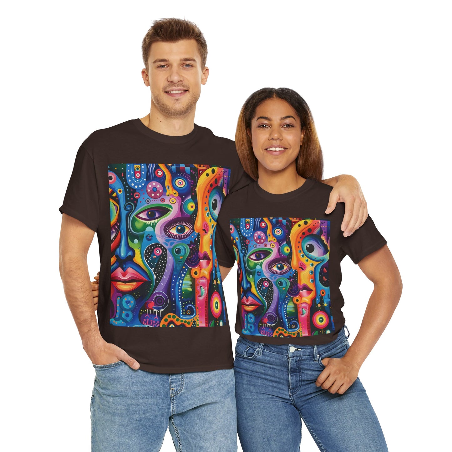 Psychedelic Visions Unisex Heavy Cotton Tee