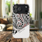 InkWhirl Fusion Stylish Tough Magnetic iPhone Case,  Unique Design, Gift for Him/Her, Trendy Accessory, Artist Collaboration, Durable Protection,Magsafe iPhone case