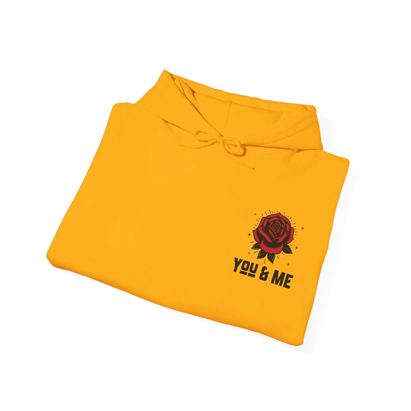 You and Me Unisex Gildan Hoodie Sweatshirt