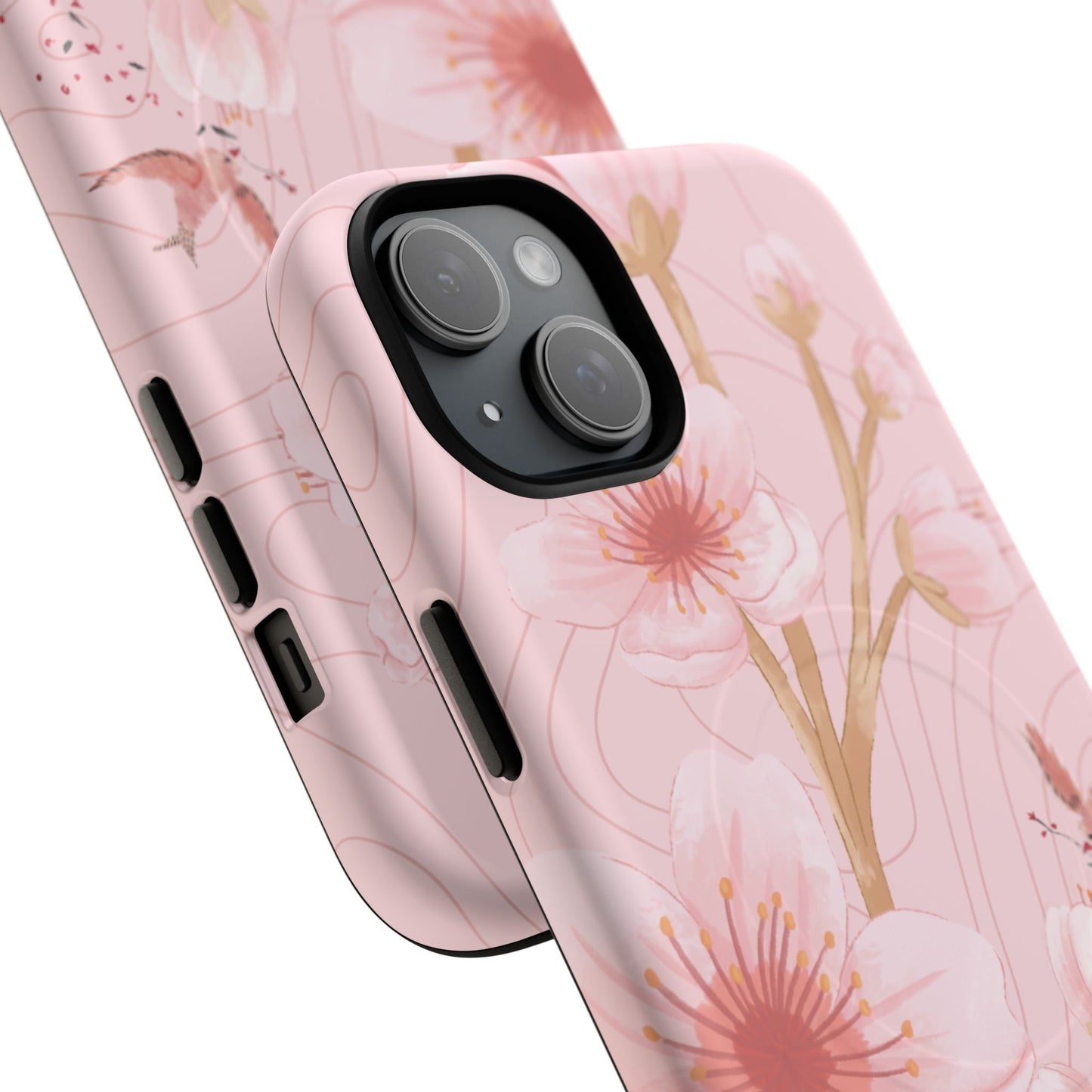 I am with You Always Matthew 28:20, Inspirational Gift, Floral Bible Verse, Magnetic Tough MagSafe® iPhone®, 13, 14, 15, 16, 17, Pro, Pro Max, Plus Cases.