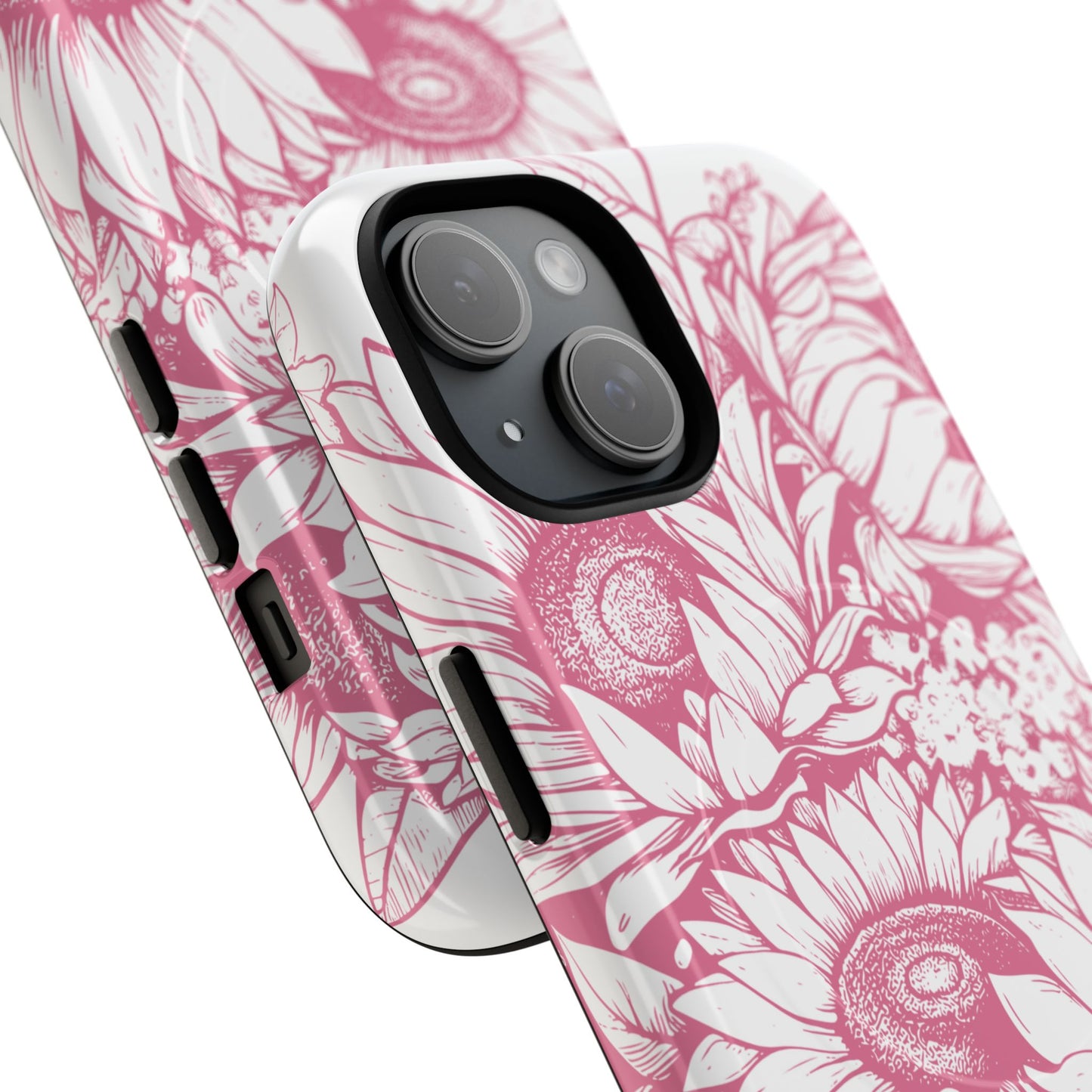 Loved John 3:16, Inspirational Gift, Tough iPhone Magnetic Case Scripture, Sunflower Bible Verse, MagSafe® iPhone® Tough Case, iPhone 14, iPhone 15, iPhone 16, Pro, Pro Max, Plus