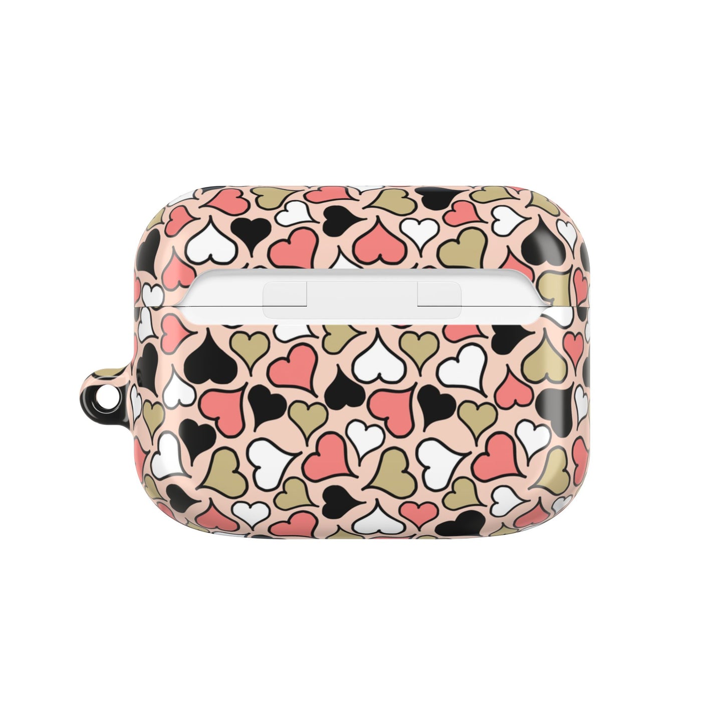 Love Hearts AirPod Cases - Cute Heart Pattern Earbud Holder.