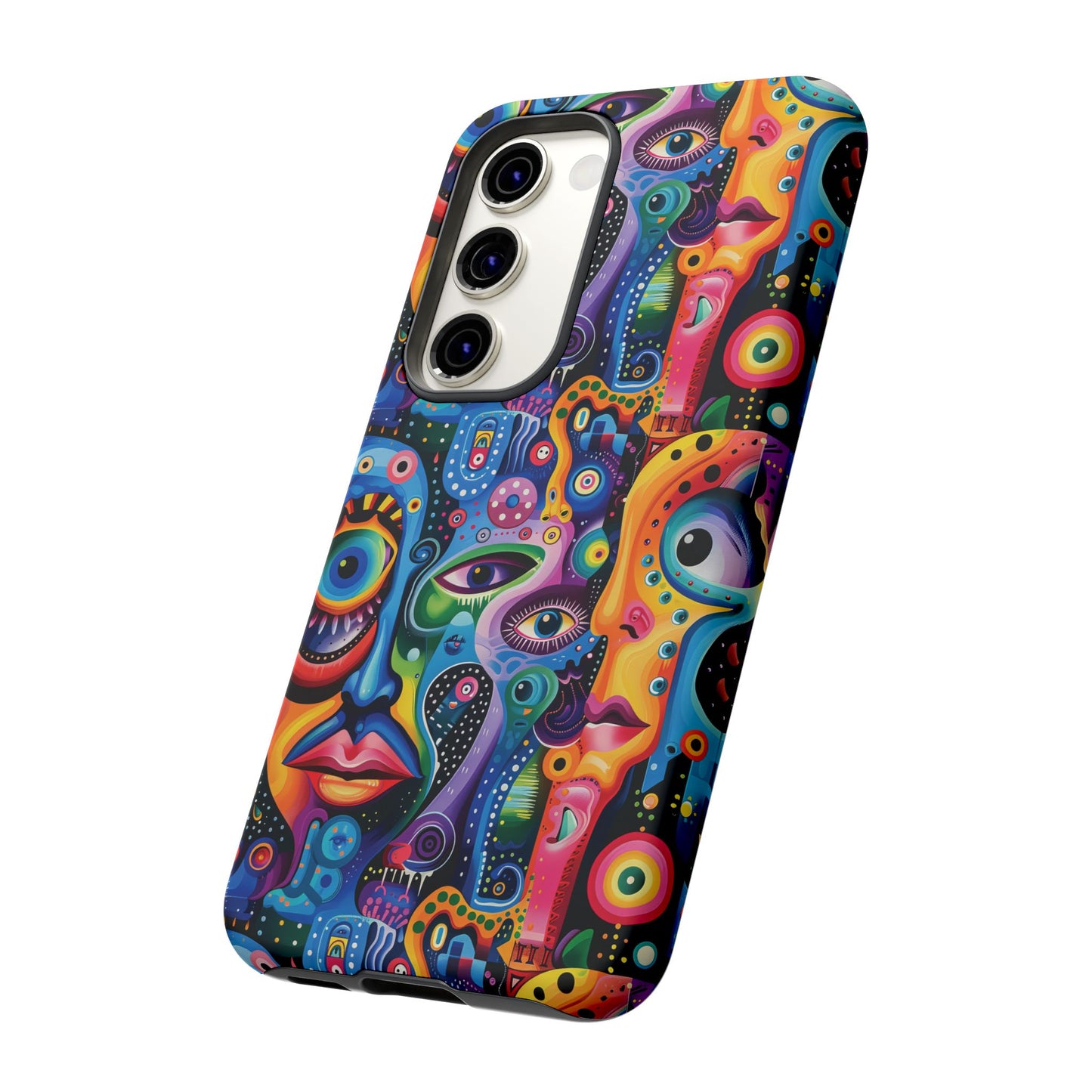 Psychedelic Visions Vibrant Art Google Pixel, iPhone and Samsung Phone Case - Tough Cases for Creative Souls