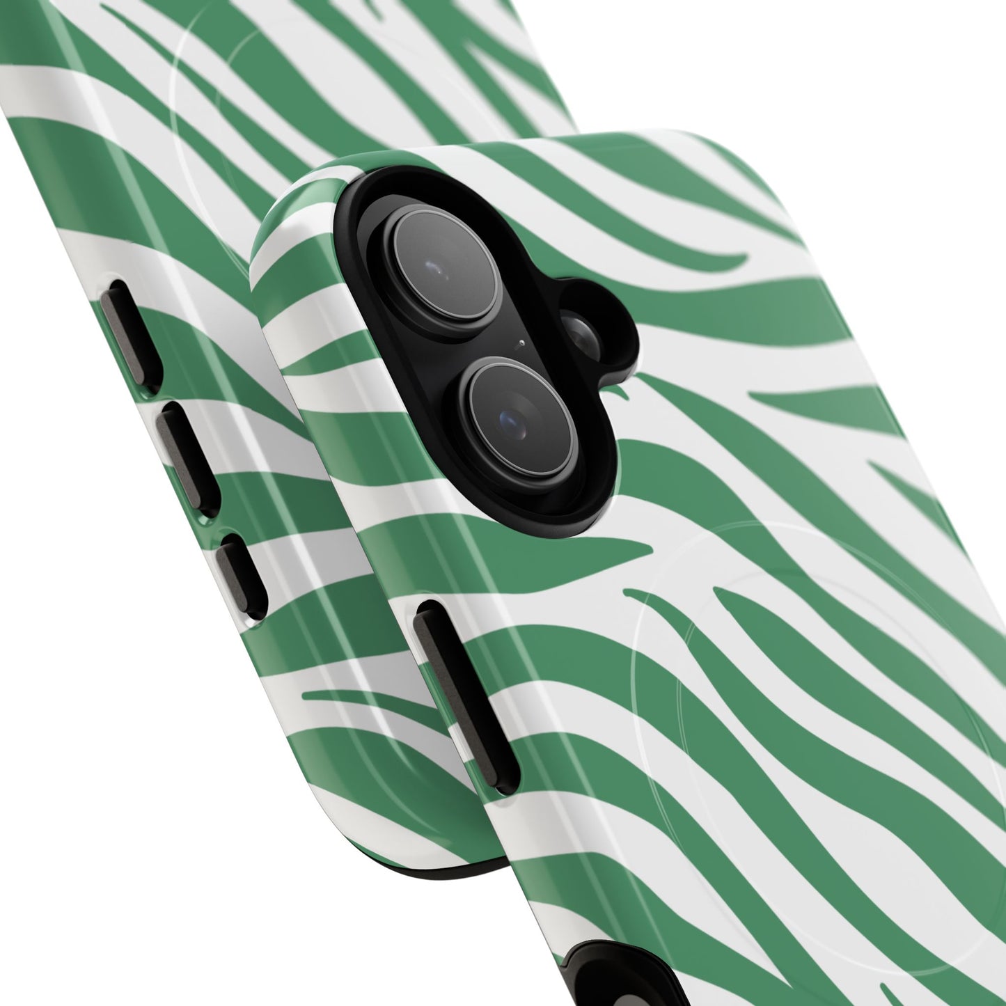 Trendy Zebra Print iPhone Case, Stylish Tough Magnetic Case for iPhone, Animal Print Accessory, Unique iPhone Cover, Gift for Animal Lovers