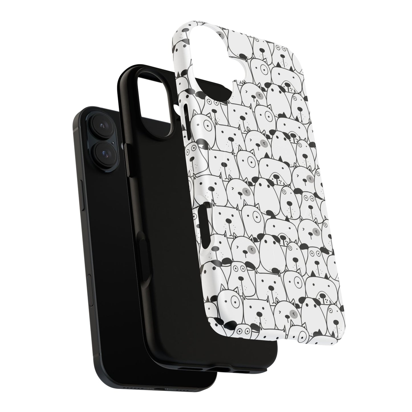Cute Animal Pattern Phone Case, Tough Magnetic Cases for Pet Lovers, Gifts for Birthday, Holiday, Cute Accessories, Phone Covers