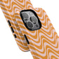Stylish Tough Magnetic Case for Your iPhone - Trendy Wave Design, Durable Protector, Gift for Her, Cool Tech Accessory, Unique iPhone Cover, Magsafe iPhone Cover.