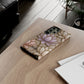 Personalized Lotus Floral Stained Glass Effect Tough Phone Case
