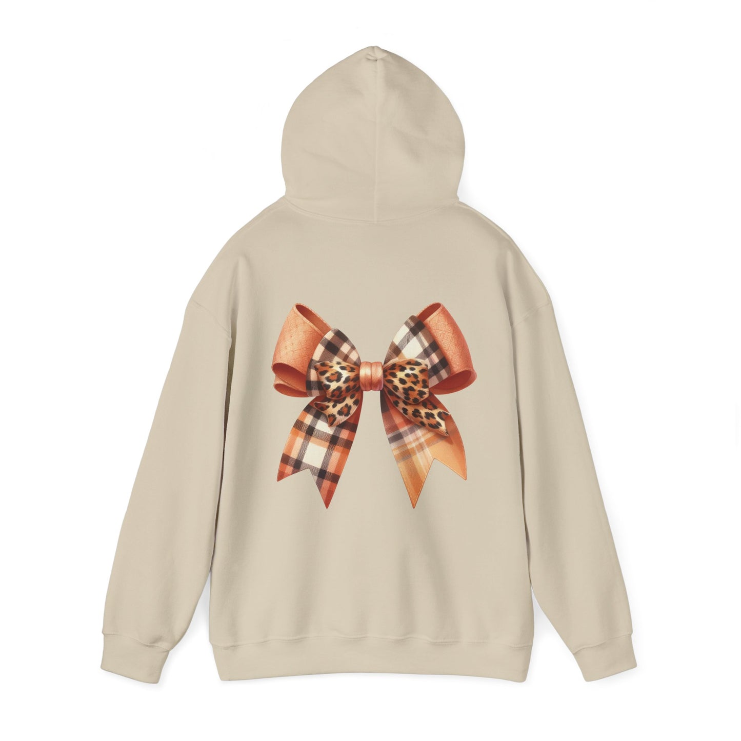 Autumn Highland Cow Charm Unisex Heavy Blend™ Hooded Sweatshirt