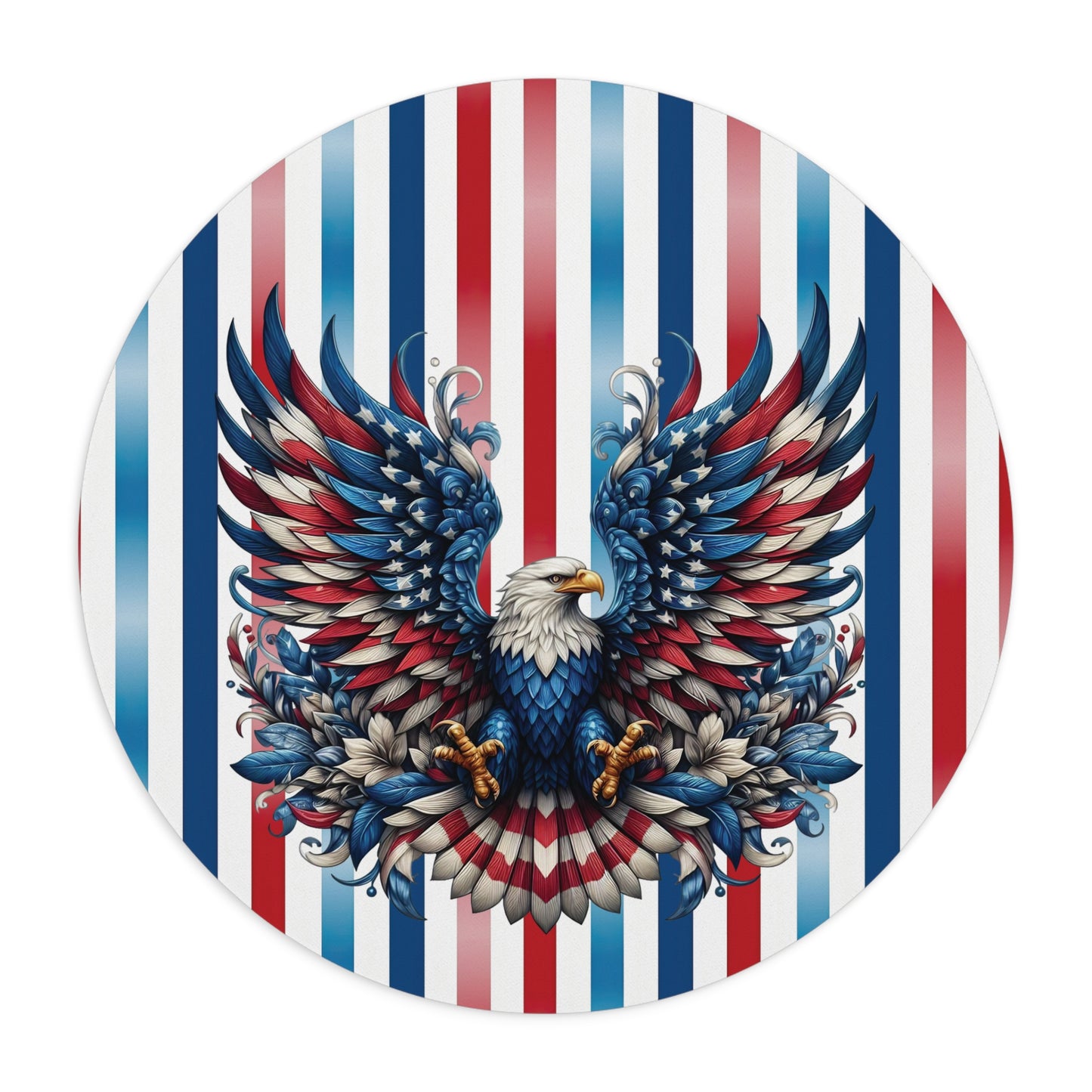 Patriotic Pride Mouse Pad - Stylish Desk Accessory for American Pride