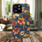 Cathedral Petals Tough Magnetic iPhone Case, Durable, Stylish, Unique Floral Design, Gifts for Her, Birthday, Everyday Use, Stained Glass iPhone Case.