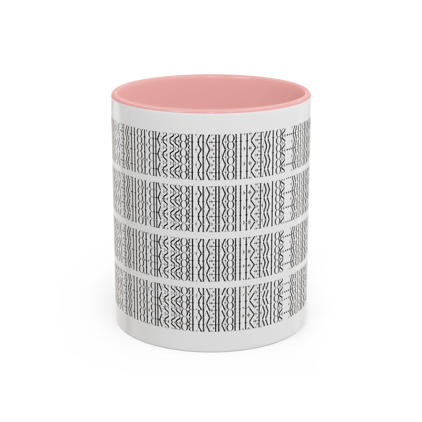 Funny Work Hidden Message Mug - “My Boss said to have a good day… so I went home.”- Viral Optical Illusion Mug - Secret Sarcastic Work Message - Dishwasher Safe, Unique Gifts for Coffee Lovers, Home & Office Decor, Holiday Present.