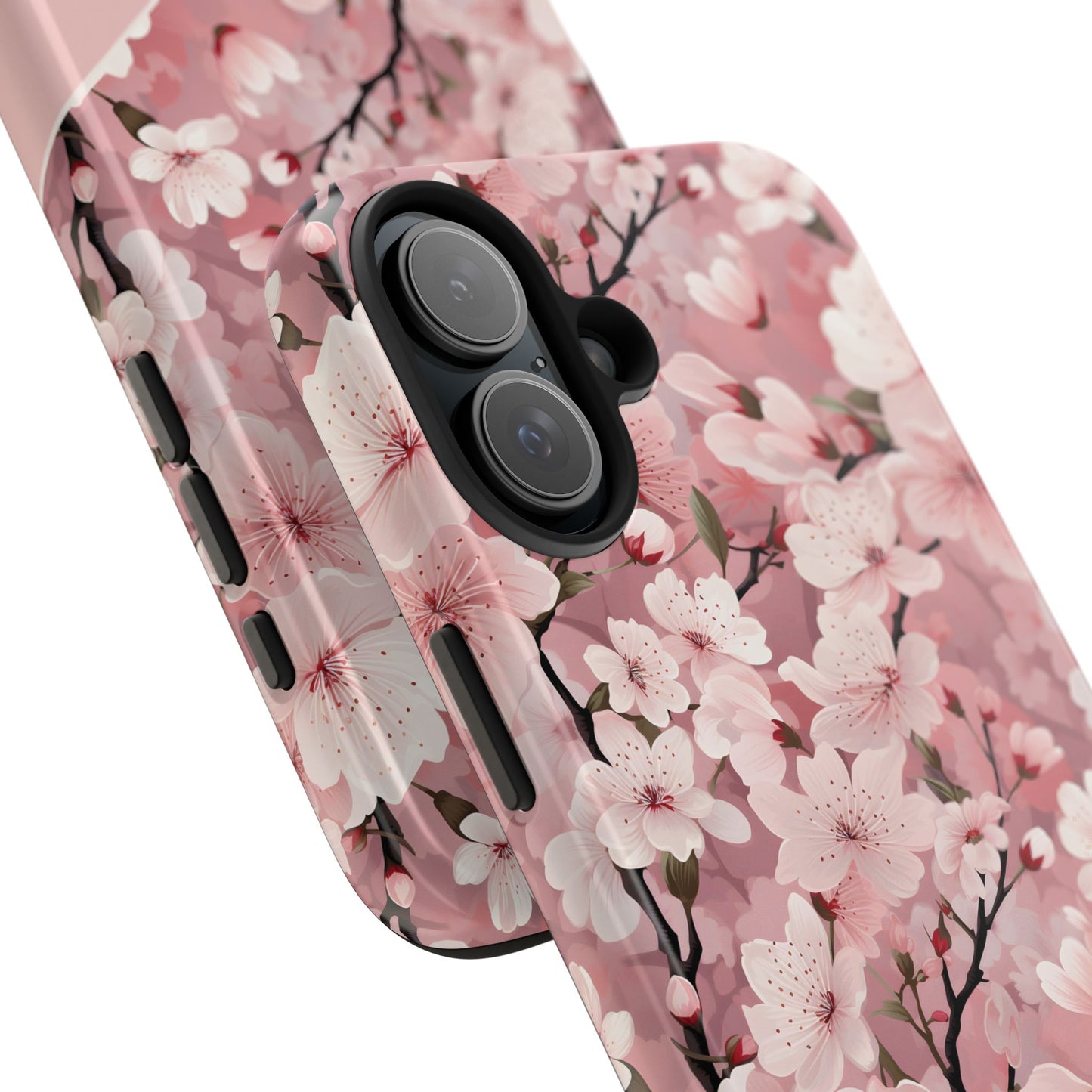 Personalized Cherry Blossom iPhone and Samsung Tough Phone Cases
