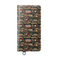 Book Stack Floral Flip iPhone and Samsung Phone Case — Vintage Library Wallet Cover.