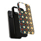 Celestial Spice Tiling Colorful Tough Magnetic iPhone Case, Unique iPhone Cover, Artistic Mobile Shell, Durable Design Accessory, Trendy Gift Idea, MagSafe® iPhone Case.