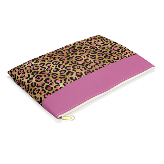 Leopard Luxe Accessory Pouch