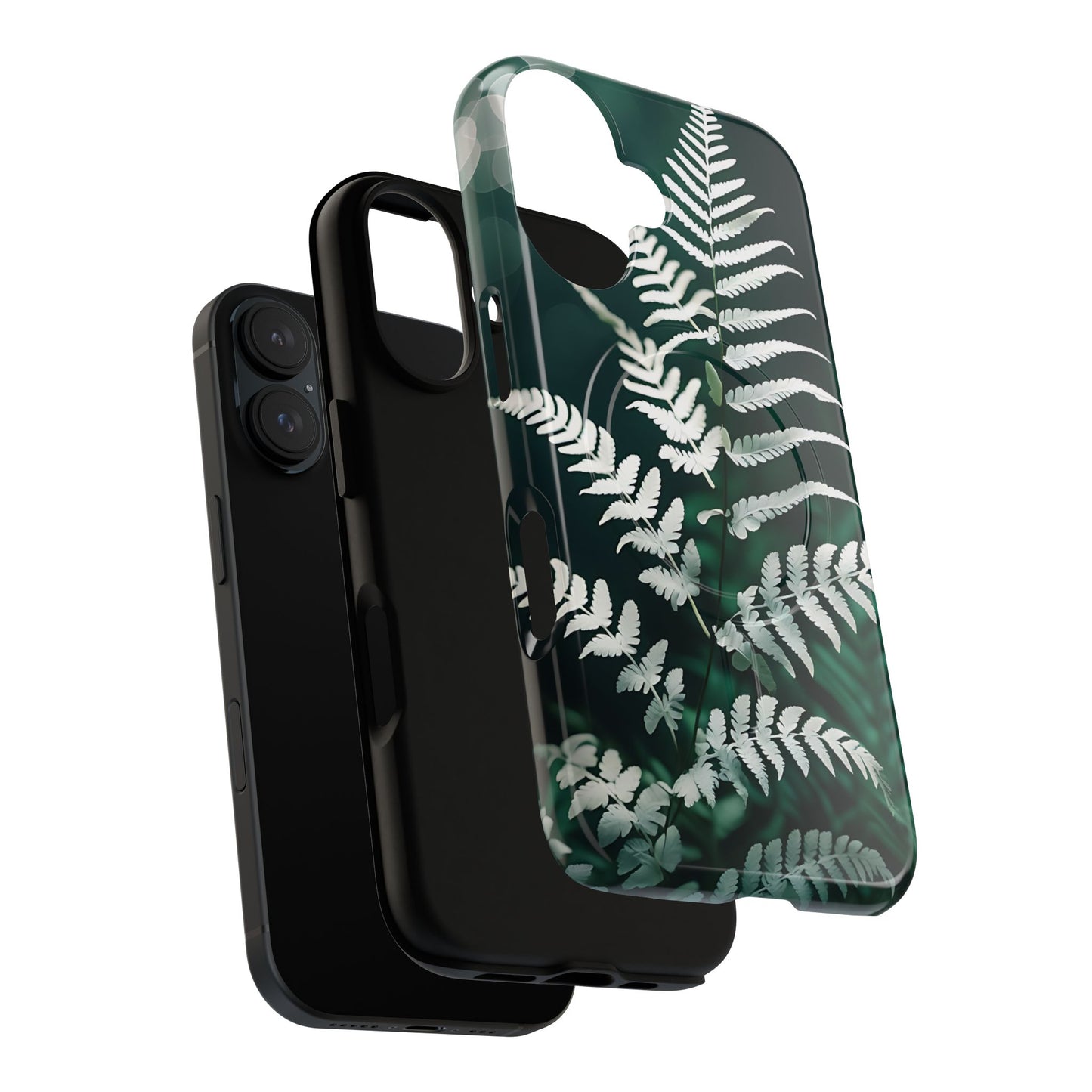 Elegant Fern Design Phone Case, Tough iPhone Cover, Nature Lover Gift, Botanical Phone Protector, Eco-Friendly Accessory