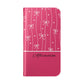 Personalized Pink Bow Coquette Flip iPhone and Samsumg Case — Custom Name or Affirmation Wallet Cover