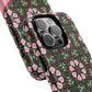 Personalized Twilight Petal Tapestry Floral Tough Magnetic MagSafe® iPhone Case, Durable iPhone Protector, Unique Gift for Her, Stylish Tech Accessories.
