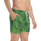 Green Tropical Bliss Swim Trunks (AOP)