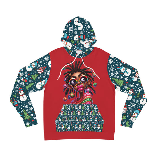 That Ugly Christmas Fashion Hoodie with All-Over Print - Unisex Medium Heavy Fabric